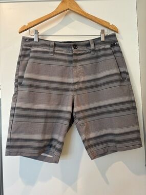 Volcom Men's Frickin Cross Shred Mix Hybrid Shorts Black & grey size 32 waist